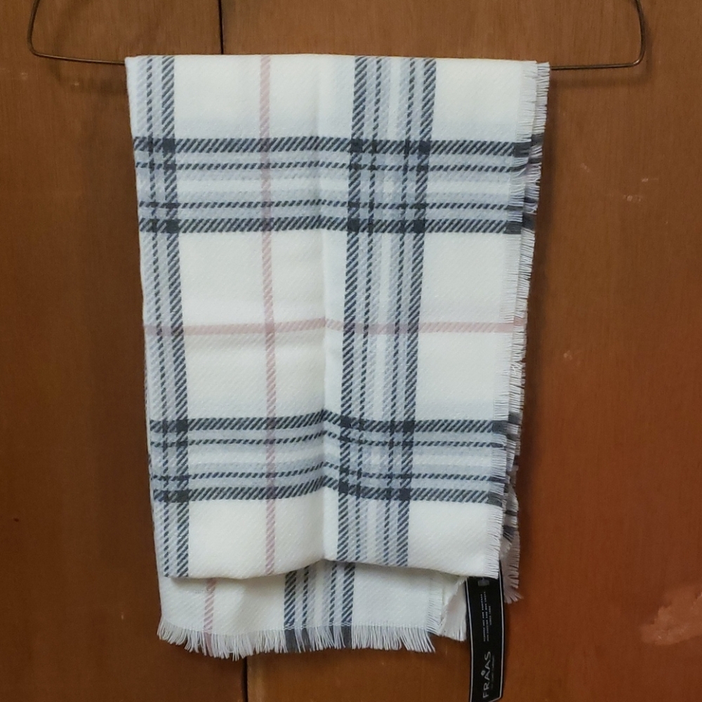 Plaid Blanket Wrap Scarf